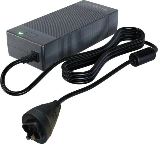 GO SOLID! ® Acculader geschikt voor Stella E-Bike 42V 2A 3 polig (plug met inkeping) van GO SOLID!