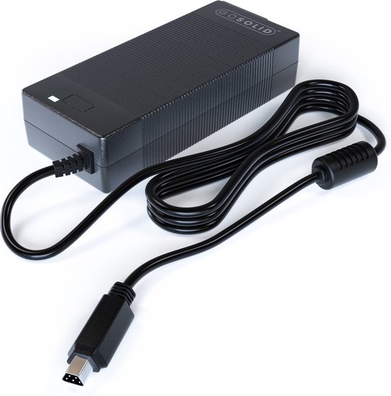 GO SOLID! ® acculader geschikt voor Stella E-Bike 42V 2A 5-polig (Trapeze) van GO SOLID!®