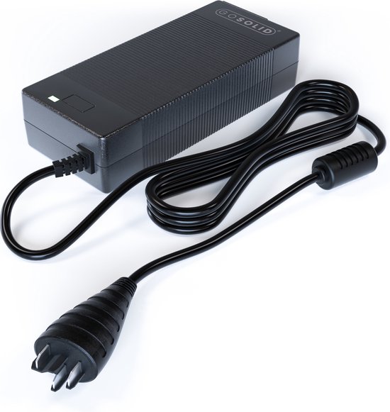 GO SOLID! ® lader geschikt voor Bosch Active Performance fietsaccu - Electrische fiets oplader 2A - 36 Volt van GO SOLID!®