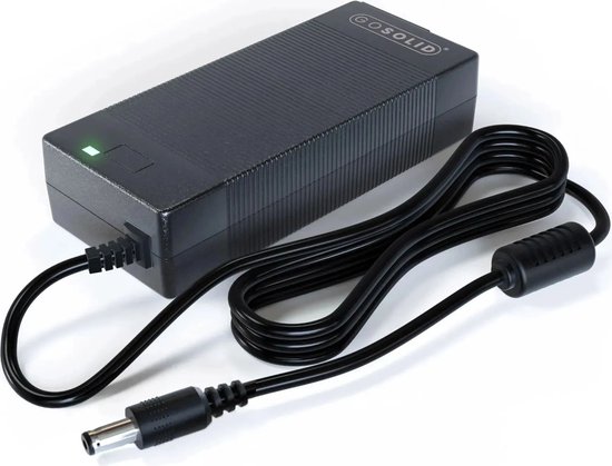 GO SOLID! ® Oplader Elektrische Fiets - 54.6V 2A - 5.5 x 2.1mm DC Connector van GO SOLID!®