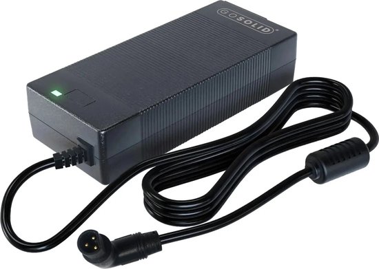 GO SOLID! ® Oplader Elektrische Fiets - geschikt voor Eovolt - 42V 2A van GO SOLID!