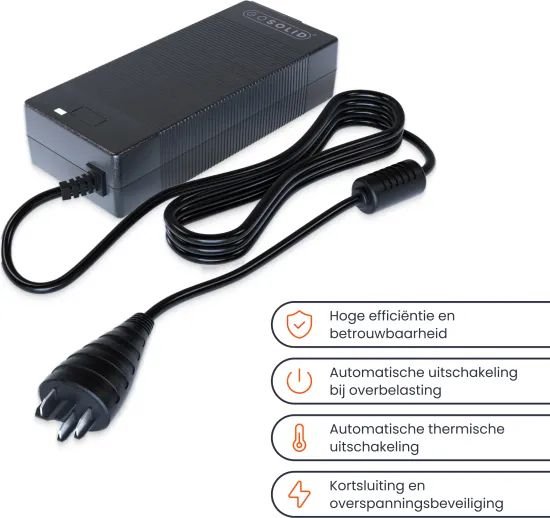 GO SOLID! Oplader Elektrische Fiets - geschikt voor Trek Allant van GO SOLID!
