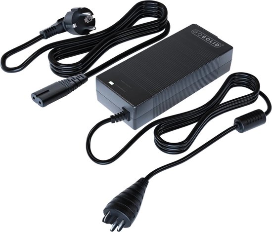 GO SOLID! ® Oplader geschikt voor Bosch PowerPack 300 fietsaccu - Elektrische fiets oplader 2A - 36V van GO SOLID!