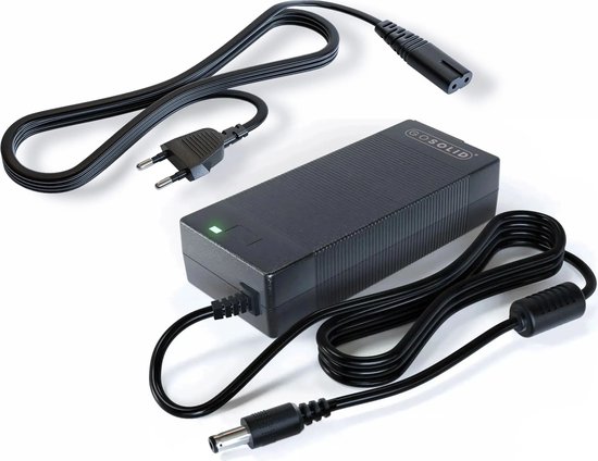 GO SOLID! ® Oplader geschikt voor BTWIN Tilt 500E elektrische vouwfiets van GO SOLID!®
