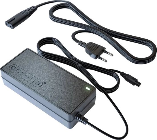 GO SOLID! ® Oplader geschikt voor CityBlitz CB020 Elektrische mini scooter van GO SOLID!
