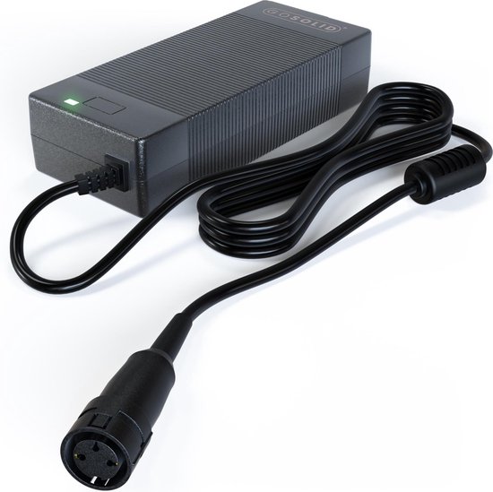 GO SOLID! ® Oplader geschikt voor Gazelle Innergy - 48V 2A van GO SOLID!®