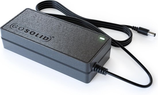 GO SOLID! ® Oplader geschikt voor Moovway Elektrische Fiets - 42V 2A van GO SOLID!