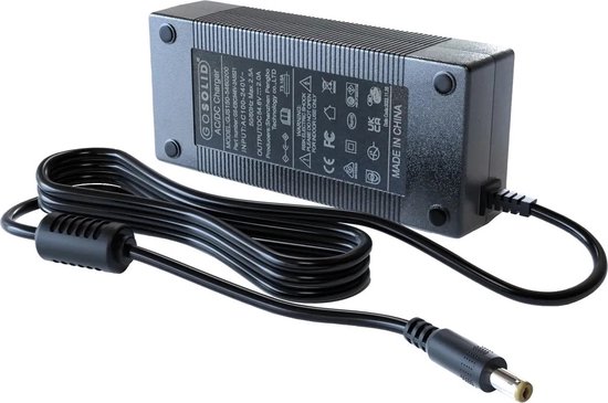 GO SOLID! Oplader geschikt voor Navee N65 Elektrische step van GO SOLID!