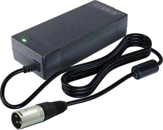GO SOLID! ® Oplader geschikt voor Silent Force SF 0100 - 0101 - 0102 - 0201 Elektrische Fiets van GO SOLID!®
