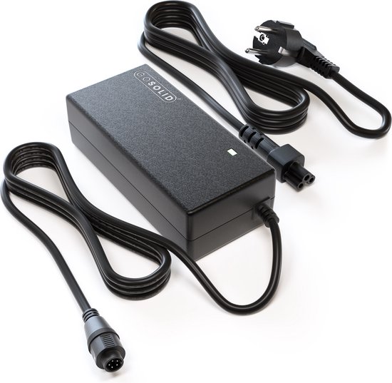 GO SOLID! ® Oplader geschikt voor Sparta/Batavus E-bike 36V 2A 5-polig (2014-2015) van GO SOLID!