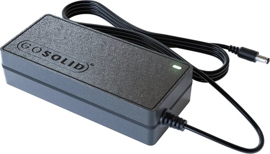 GO SOLID! ® Oplader geschikt voor V-BIKE V1 - 42V 2A van GO SOLID!