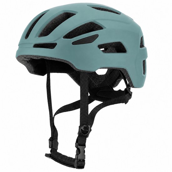 GOOFF® RIDER Fietshelm - Ebike Helm voor Volwassenen - Geschikt voor Elektrische Fiets en Racefiets - Dames en Heren - blauw - M