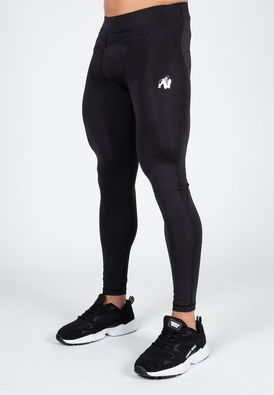 Gorilla Wear Winchester Heren Legging - Zwart - L van Gorilla Wear