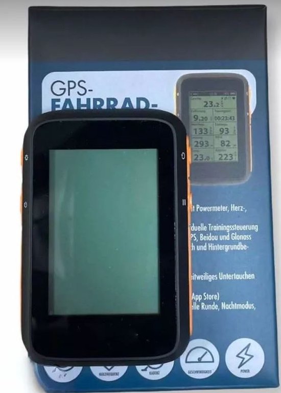 GPS-FIETS-COMPUTER van Merkloos