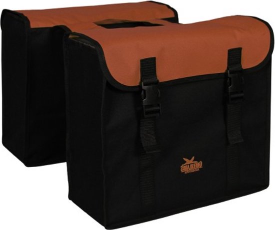 Greenlands - Dubbele Fietstas - 34 Liter - Zwart;Rood van Greenlands