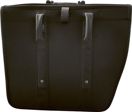 Greenlands - pakaf tas - fietstas - reflecterende bies - 17 Liter - voorgevormd - Links - Zwart van Greenlands