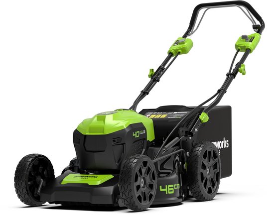 Greenworks 40V Grasmaaier 46cm zelftrekkend zonder accu's van Greenworks