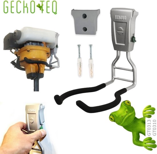 GT0313 GeckoTeq X Kenovo Gereedschap Haak incl. muur montage blok met schroeven-ophangen-fiets-gereedschap van GT