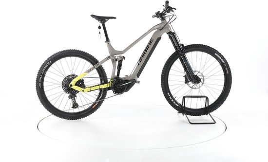 Haibike AllMtn 2 Elektrische full-suspension mountainbike Yamaha Accu 720Wh beige