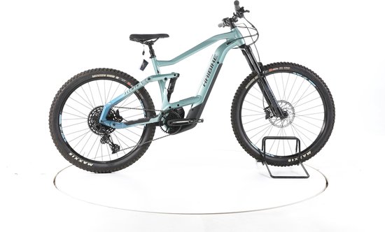 Haibike AllMtn 3 Elektrische full-suspension mountainbike Bosch Accu 625Wh blauw
