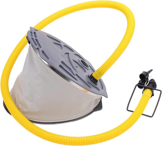 Hand Luchtpomp - Voetpomp Rubberboot - Boot Opblazen - Zelfaangedreven Plastic Pomp - 28 x 25 x 7 cm
