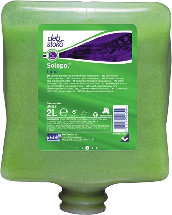 Handcleaner Solopol Lime 2L