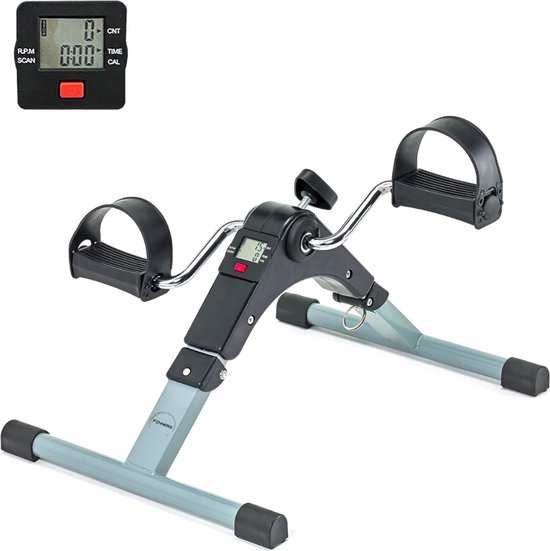 Handige Bureaufiets voor Thuis en Kantoor - Deskbike - Bureau Fiets met Meerdere Standen en Timer - Mini Hometrainer - Crosstrainer - Fitness - Top Prijs Kwaliteit van Deskbike