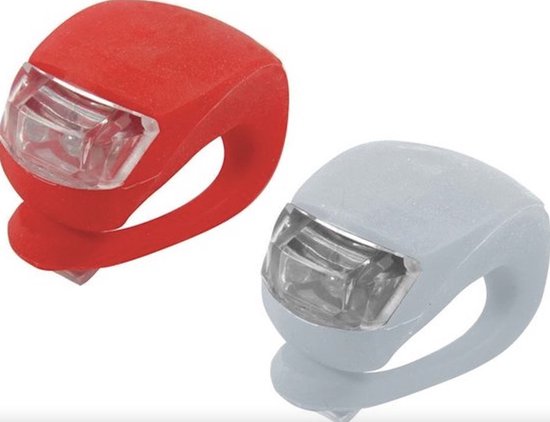 Handige Fietslampjes / Fietslicht / Fietslamp - Fiets Verlichting - Fiets Licht - Voorlicht & Achterlicht - 2 Stuks