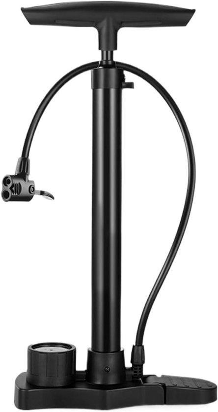 Handluchtpomp - Fietspomp Bandenpomp - Voertuigen Oppompen - Real-time Monitoring - 43.5 cm - Meerkleurig