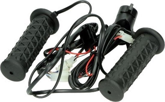 handvatset + verwarming scooter mod. Daytona univ zwart van Daytona