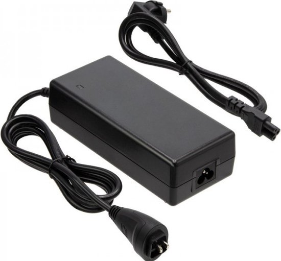 Haneride Compatibele Stella oplader - Elektrische fietsoplader - 42,0V - 2,0A - DC-stekker 5x2,1mm van Haneride