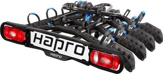 Hapro Atlas Active IV - Fietsendrager - geschikt voor 4 fietsen - 13-Polig van Hapro