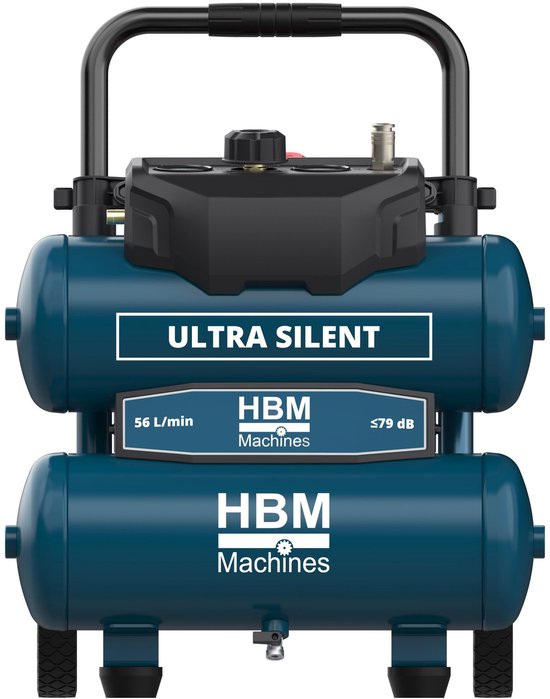 HBM Twin Stack Low Noise Compressor 17 liter