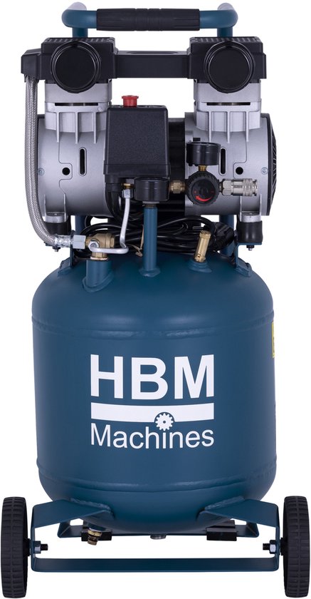 HBM Verticale Low Noise cCmpressor 24 liter (250 l/min)