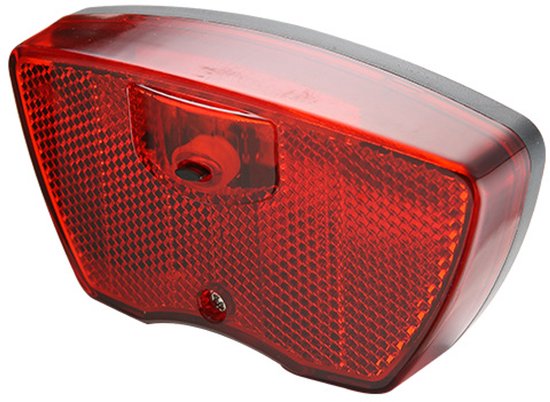 hbs Achterlicht-65H-9 - Fiets Achterlicht LED met Reflector - 80 mm