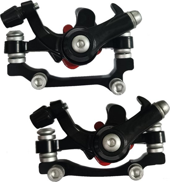 Hbs Universele Schijfremklem - Voor En Achter - Geschikt Voor Mountainbikes van Hbs