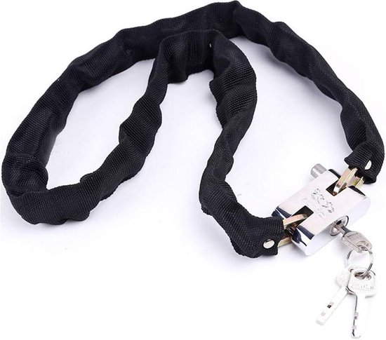 Heavy Duty Hangslot Universeel Anti-Diefstal Beveiliging Slot - 60cm/80cm/100/130cm - 3 sleutels - Fiets Motorfiets Mountain Road Fietsen van Carpoint