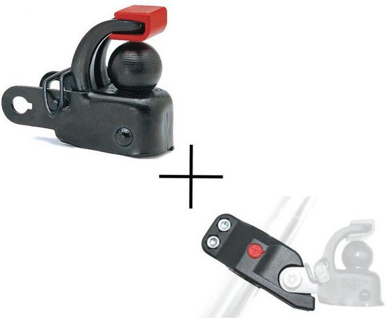 Hebie F1 karkoppeling inclusief adapter van Hebie