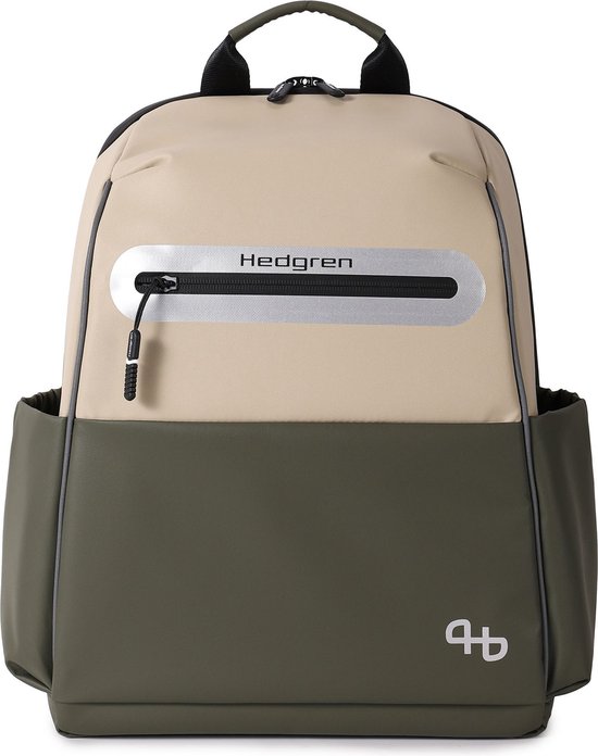 Hedgren Commute Bike Rim rugtas 14L Beige/Olive van Hedgren