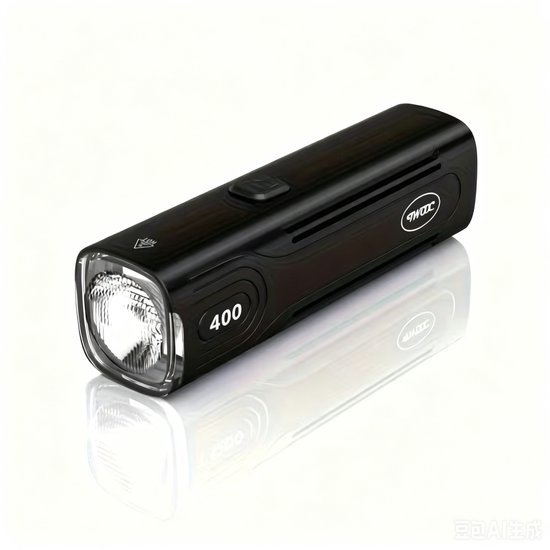 Heldere TWOOC fiets koplamp - 400 lumen - USB-C oplaadbaar - waterdicht
