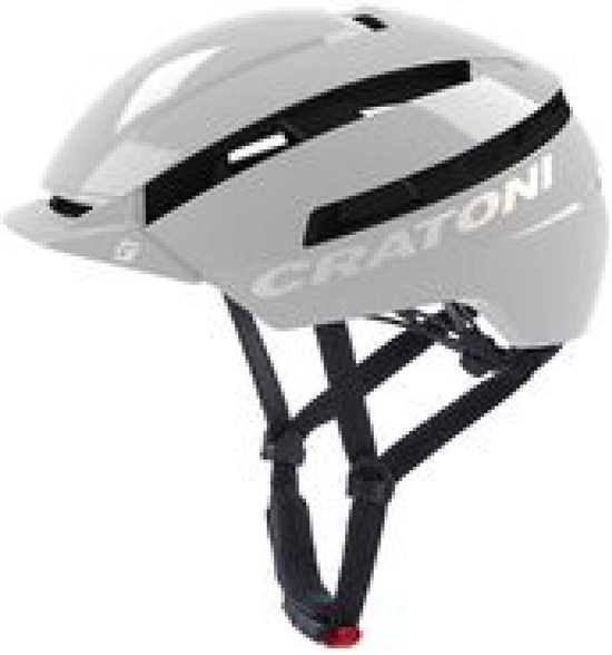 Helm cratoni c-loom 2.0 silverfrost glossy m-l van Cratoni