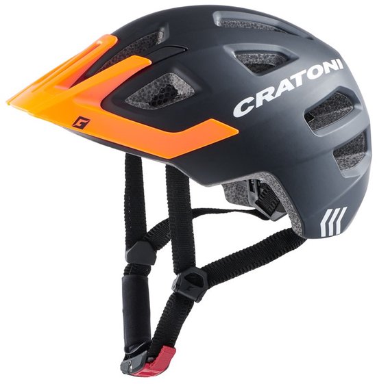 Helm cratoni maxster pro black-orange matt xs-s
