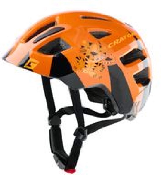 Helm cratoni maxster tiger orange glossy xs-s van Cratoni