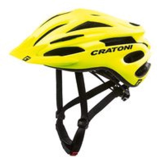 Helm cratoni pacer neonyellow matt l-xl van Cratoni