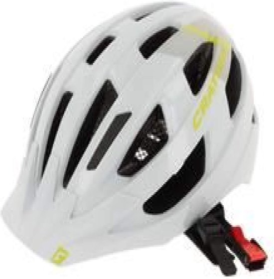Helm cratoni velo-x s-m white-lime glossy van Cratoni
