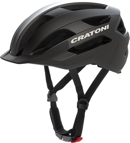 Helmet Cratoni Pacer 2.0 Black Matt - S-M (54-58 cm) van Merkloos