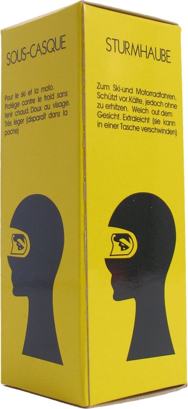 Helmmuts katoen zwart van Angebot.