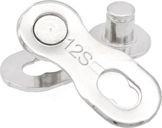 Herbruikbare Missing Chain Link - 12 Speed Smart link - Quick link Kettingschakel - voor KMC / Shimano / Sram Zilver