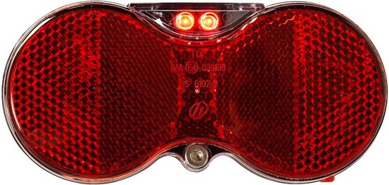Herrmans H-Vision achterlicht - LED batterij - 50 mm bevestiging - aan/uit