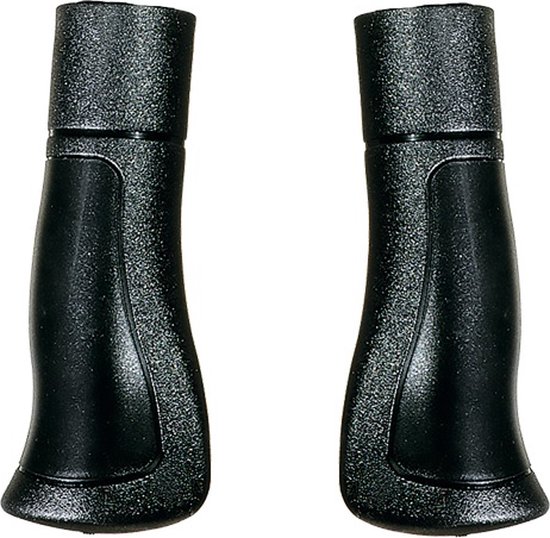 Herrmans Handvat Ergo 84B 120mm zwart (werkplaatsverpakking à 30 stuks) van Merkloos